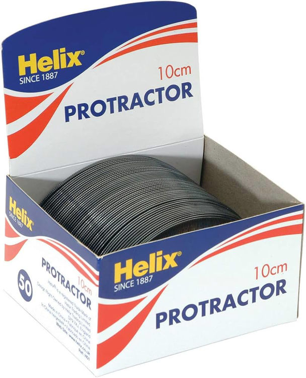 Picture of 0083-HELIX Protractor 10Cm/180 Degrees